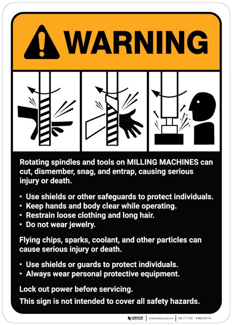 cnc milling machine hazards|milling machine health and safety.